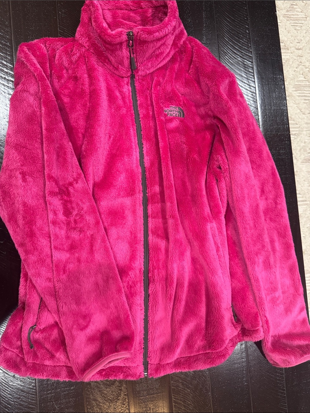 The North Face Women’s Plush Fleece Jacket - Bright Pink